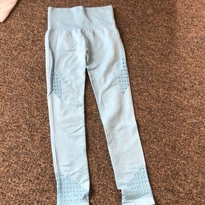 Gymshark energy seamless sky blue legging